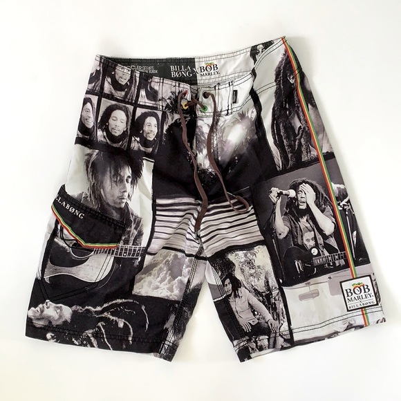 Bob Marley Billabong Board Shorts